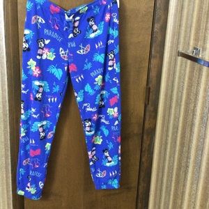 Disney Mickey Mouse juniors 7-9 lounge pants